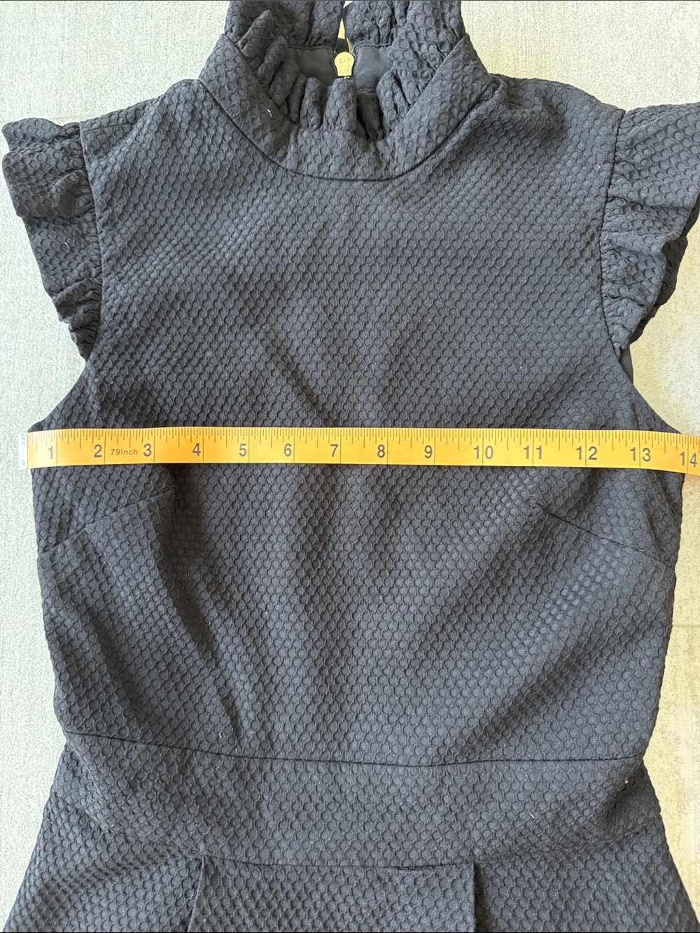 Ted Baker Peplum top size 0 - Picture 4 of 5